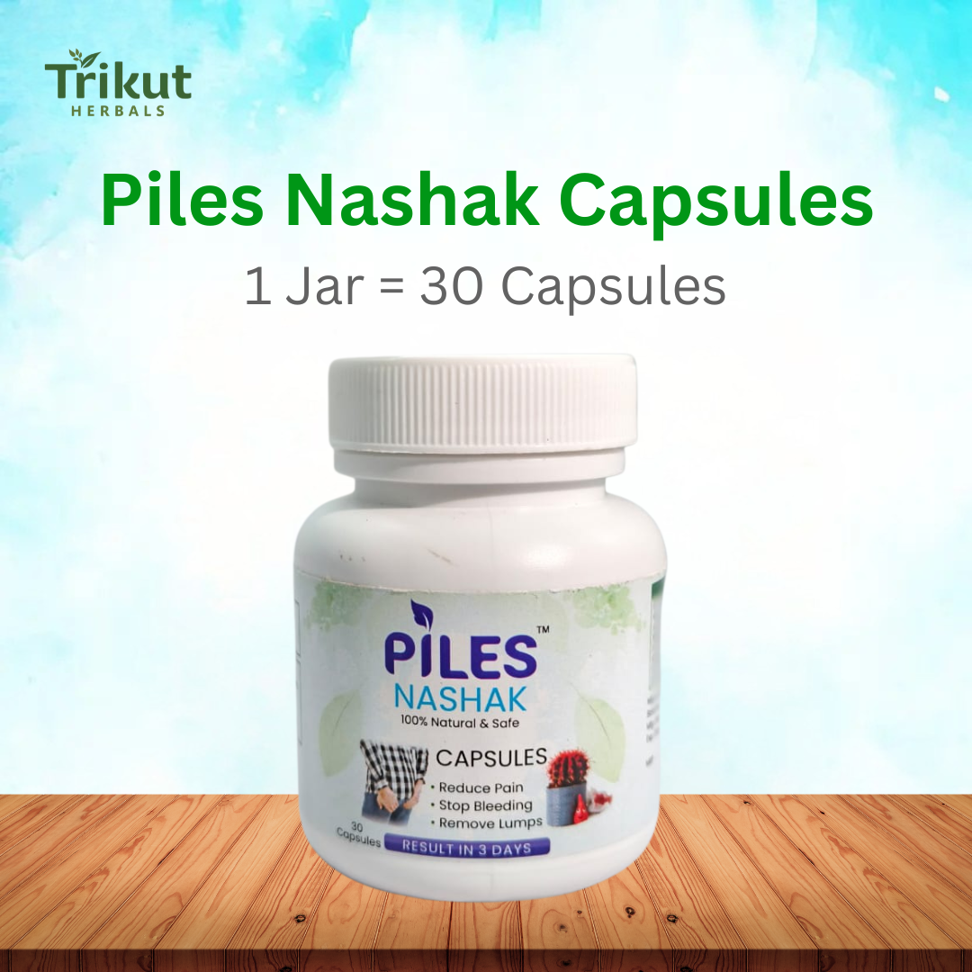 Trikut Herbals Piles Relief Kit - Ayurvedic Treatment for Piles